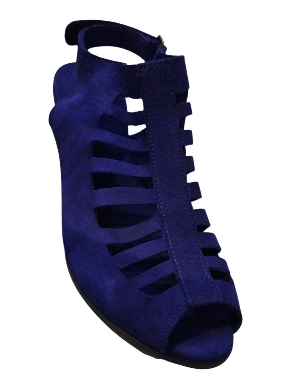 Arche Size 40 Exor Birdcage Sandals Pumps Purple Blue - Picture 16 of 16